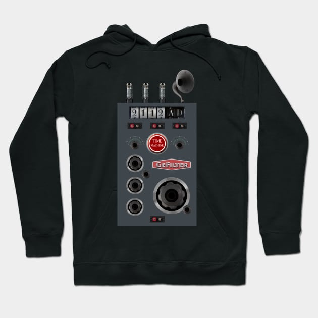 Rush - GeFilter Device - Time Machine Tour Hoodie by RetroZest
